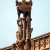 Sant Pau Hospital: Detail of ventilating tower