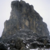 Lava Tower, Mt. Kilimanjaro: A landmark between Sheffield Camp and Arrow Glacier Camp