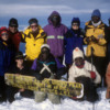 Our group (guides and clients) photo, Summit of Mt. Kilimanjaro
