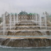 Vienna -- Belvedere Palace Fountains