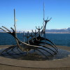 Solfar, the Sun Voyager, Reykjavik,: A fascinating statue, reminiscent of a Viking ship
