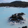 The Blue Lagoon, Iceland: A popular spa, using geothermaly heated water