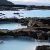 The Blue Lagoon, Iceland: The water has medicinal qualities and is used to treat psoriasis, among other disorders