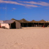 Cooking/dining tent at our camp in Magdalena Bay