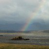 Rainbow over the Eastern Fjordlands