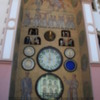 Olomouc Astronomical clock: Built in the 15th century and destroyed by the Nazis, the Soviets rebuilt it as a tribute to "Social Realism``