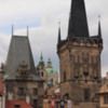 Prague -- Entrance to the Lesser Quarter: The Charles Bridge leads to the lesser Quarter through this tower