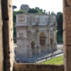 Rome -- Arch of Constantine: Viewed from the Colosseum