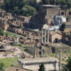 Rome -- Overview of the Forum: While only ruins persist, twenty centuries ago this was an elegantly built, crowded city center