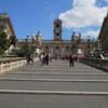 Rome --Capitoline Hill, Michelangelo Stairs: Designed by Michelangelo. The stairs lead to City Hall on Capitol Hill