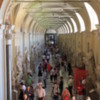 Hallway of the Vatican Museum: The crowds were rather light that day