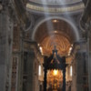 St. Peter's Basilica, The Vatican: It's hard to appreciate the immense size of the church