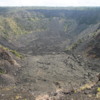 Chain of Craters Road -- Volcanoes National Park: One of the largest pit craters adjoining the road