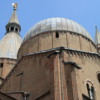 Padova -- Saint Anthony's Basilica: Closer views of the domes and spires of the church