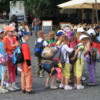School children on a field trip, Bratislava, Slovakia