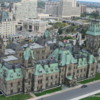 Ottawa -- View from Peace Tower: East Block of Parliament Hill