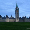 Ottawa -- Parliament hill at dusk