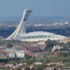 Olympic Stadium, Montreal: Viewed from the top of Mont Royal