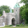 Quebec -- Wall and St. Louis Gate: A portion of the historic wall of the city.