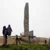 Ranger Monument, Pointe du Hoc: Designed in the shape of the Ranger's symbol, a dagger