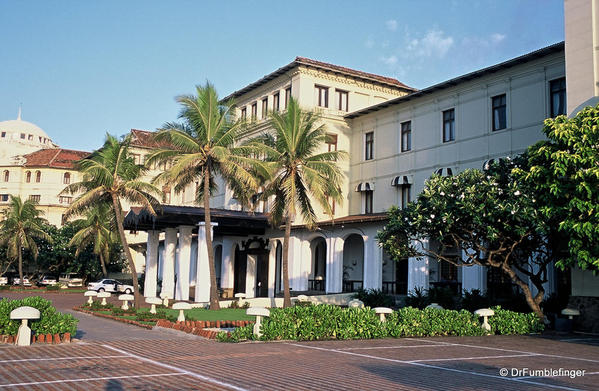 Entrance to Galle Face Hotel, Colombo