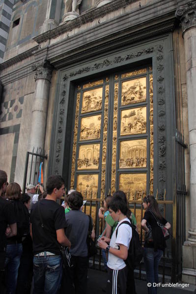 Baptistry doors, Duomo Cathedral, Florence, Italy
