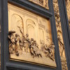 Baptistry doors, Duomo Cathedral, Florence, Italy: Details of these magnificent creations.