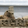 Anuradhapura -- Thuparama Dagoba: Ancient carvings