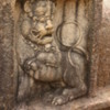 Anuradhapura -- Lion carving: Lion themed carvings are popular in the ancient cities of Sri Lanka