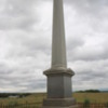 Walla Walla -- Whitman Mission Monument: The somber sky seemed an appropriate setting.