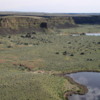 Dry Falls State Park, Washington: View south from the visitor center