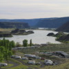 Dry Falls State Park -- Park Lake: A popular place for camping and recreation