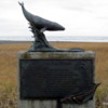 Gray whale monument, Long Beach, Washington