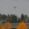 Seattle -- Space Needle viewed from the U of W