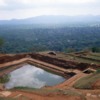 Sigiriya -- Summit (pool, ruins and view): The tank allowed for water storage