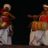 Kandy -- drummers at the Cultural Show: The show is held several times each day. It highlights the music and dance of the different regions of Sri Lanka