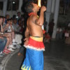 Kandy -- fire eater at Cultural Show