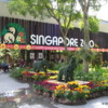 Singapore Zoo entrance: A beautifully landscaped and invitingly playful place
