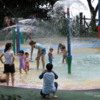 Children enjoying a water park, Singapore Zoo