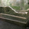 Sarcophagus in Cormac's Chapel, Rock of Cashel: Said to have a Viking influence design