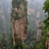 Zhangjiajie National Forest Park: A soaring pillar of eroded limestone, inspirational to the makers of the film 'Avatar'