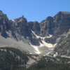 Great Basin National Park -- Wheeler Peak: The remnants of Nevada's last glacier nestle in the mountain's cirque.