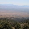 View from Great Basin National Park: Thousands of square kilometers of desert stretch beyond the park