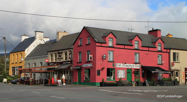 The colorful town of Sneem, Ring of Kerry, Ireland