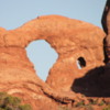 Arches National Park -- Turret Arch: You can hike to this one on the Windows trail.