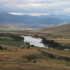 National Bison Refuge -- Flathead River Valley: Viewed from Red Sleep Mountain Drive