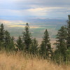 View from the National Bison Refuge