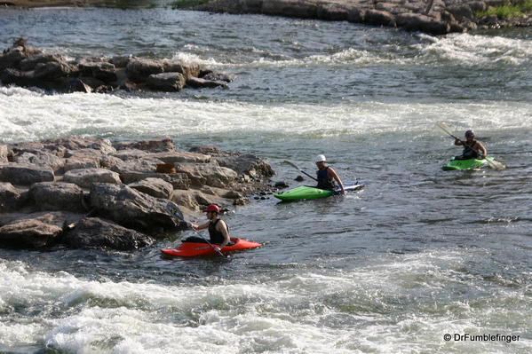 Missoula -- kayaking the Clark Fork River