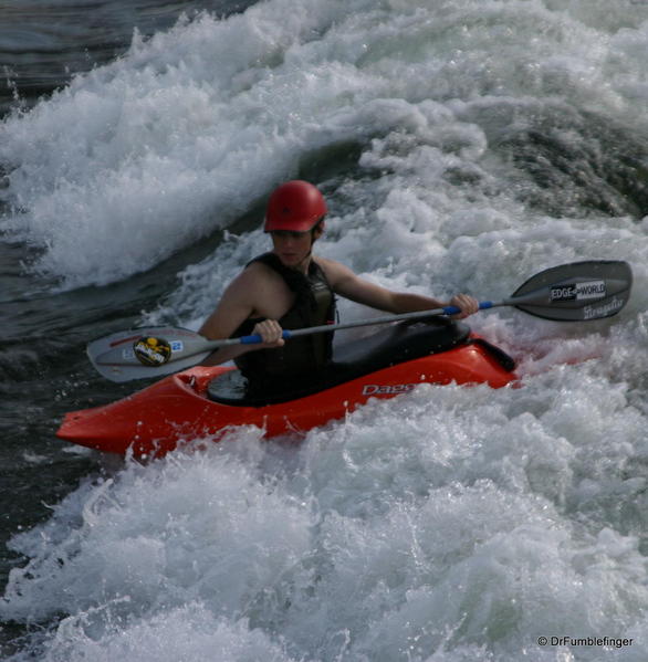 Missoula -- kayaking the Clark Fork River