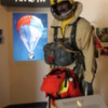 Missoula -- Smokejumper Visitor Center: They carry 80 lbs of gear when jumping from a plane